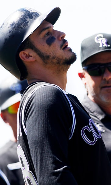Hamels throws 7 scoreless, 4 batters hit as Cubs top Rockies